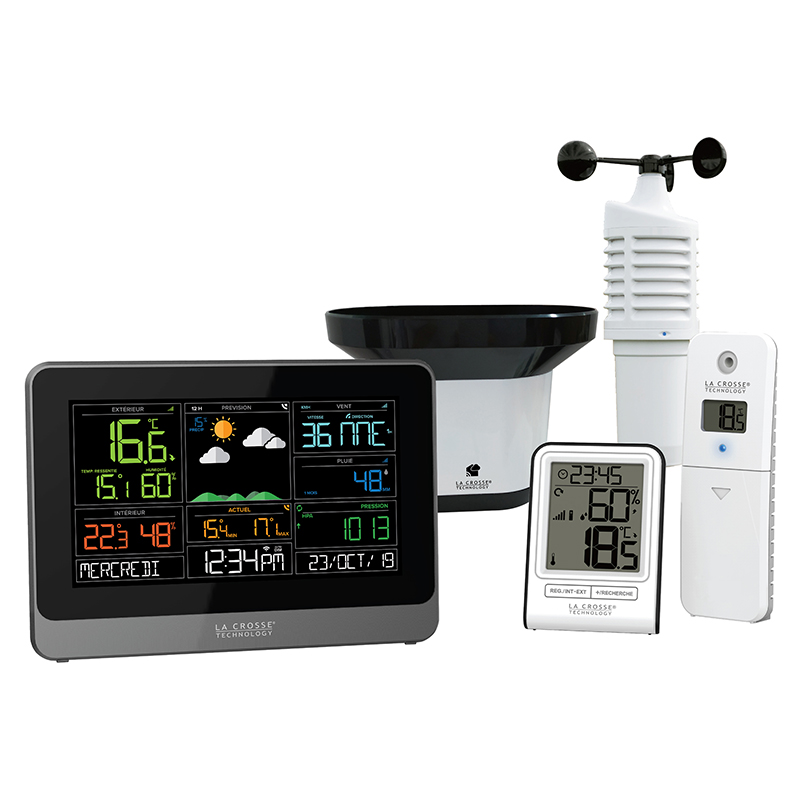 Station météo WS9274 Blanc - Avec Kit de démarrage Mobile Alerts - LA  CROSSE TECHNOLOGY - Loisir-Plein-Air